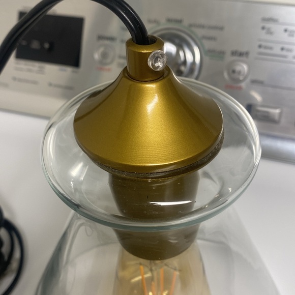 Hanging Plug-in Light Fixture w/ Bulb - Picture 4 of 6